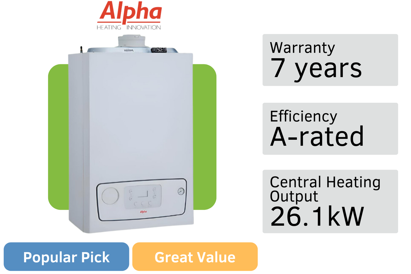 Alpha E-Tec NX 20kW System Boiler Swap