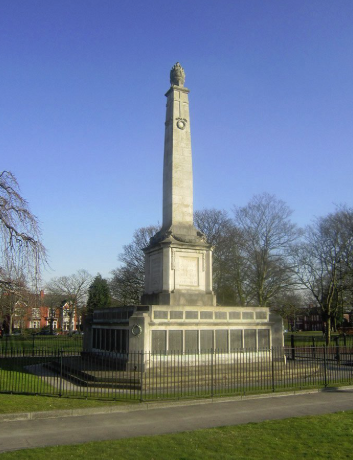 Widnes war memorial landmark