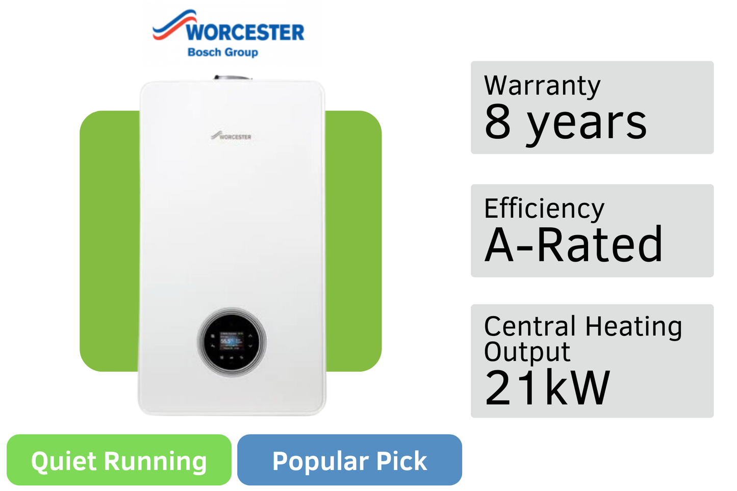 Worcester Bosch Greenstar 4000 21kW System