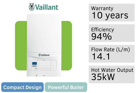 Vaillant ecoFIT Pure 835 35kW Combi Swap