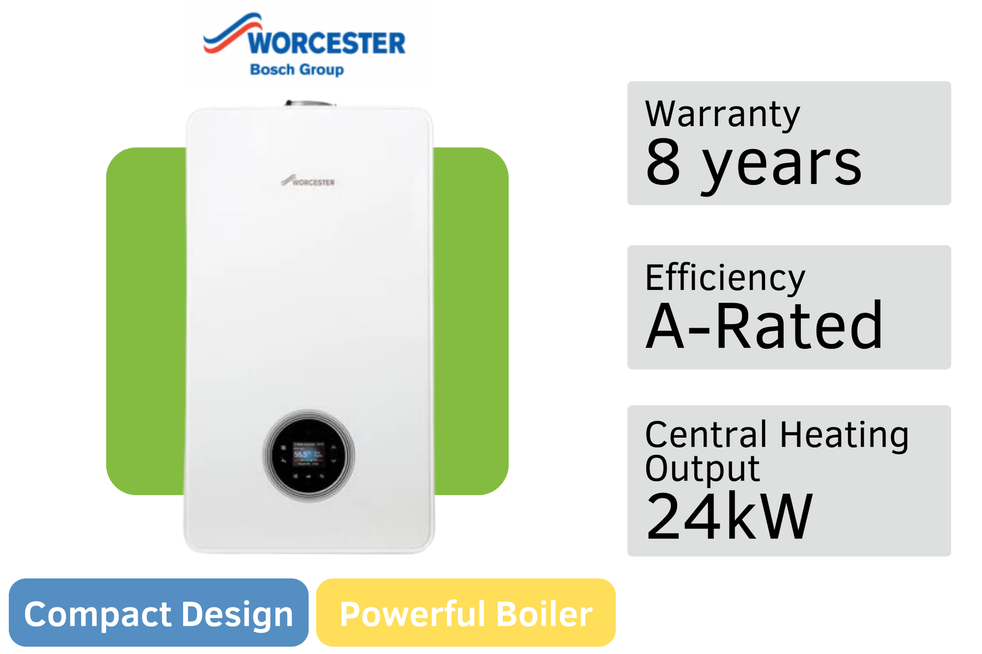 Worcester Bosch Greenstar 4000 24kW System Boiler Swap – Heat My House